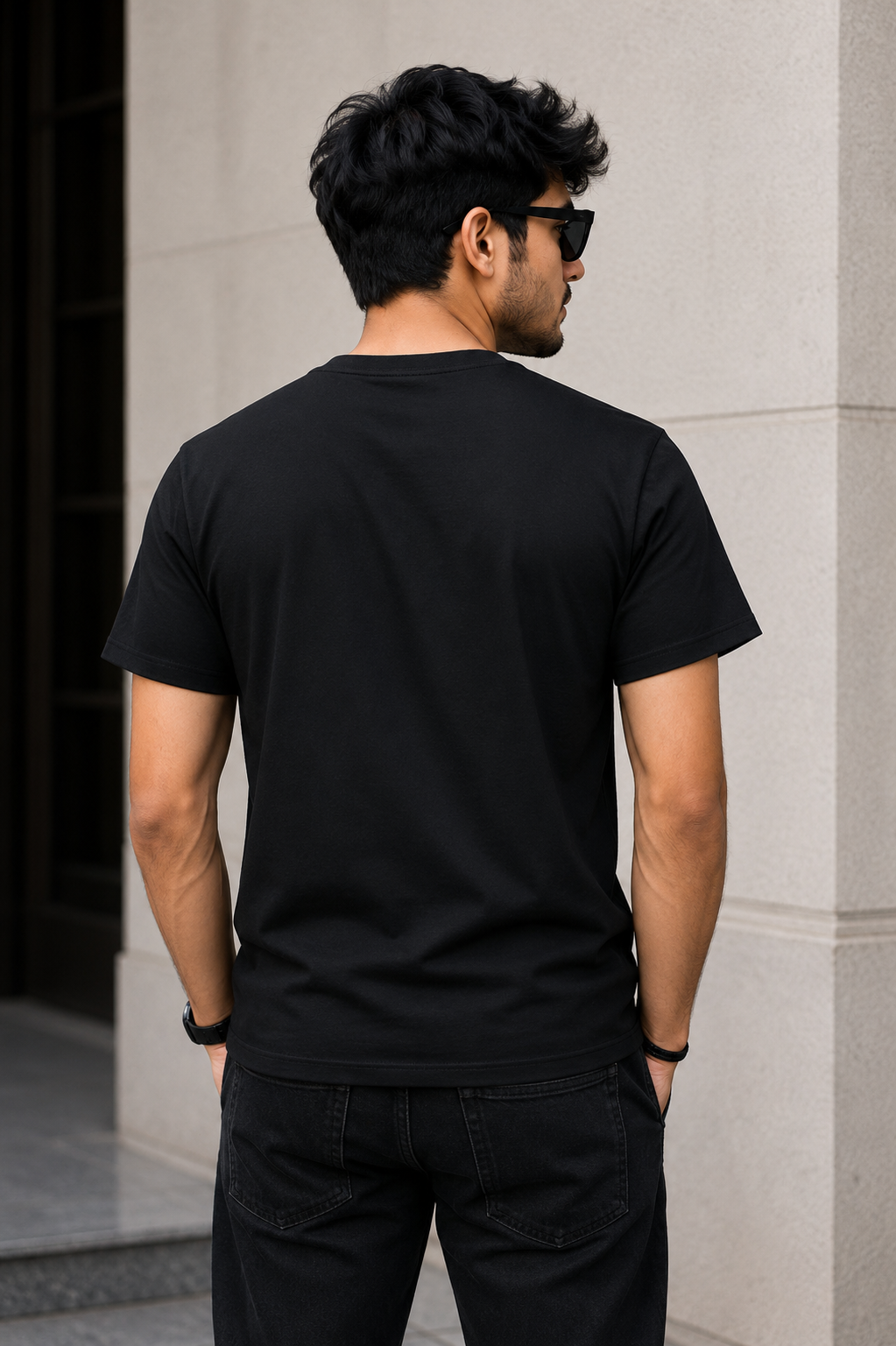 Hum Nahi Sudhrenge – Funny Hindi Attitude Graphic T-Shirt (Black)